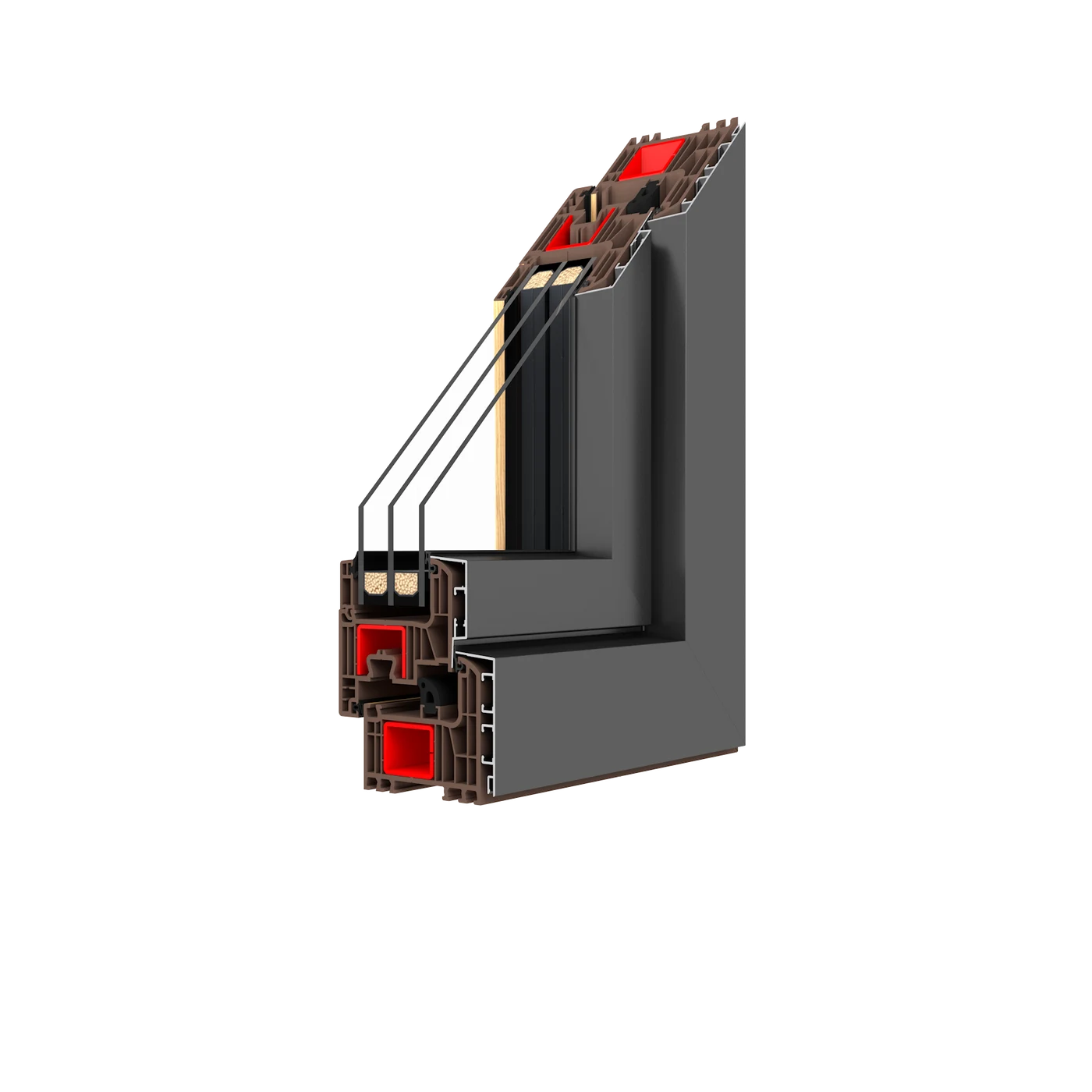 Profilquerschnitt Iglo Energy Alucover — Original-Herstellergrafik