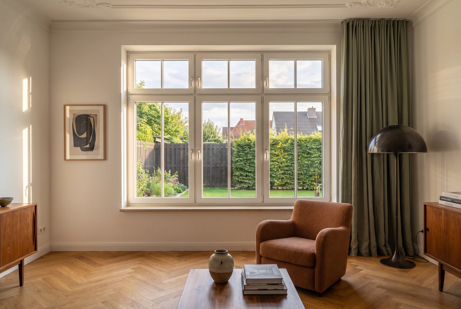 Denkmalschutzfenster — Wohnbeispiel