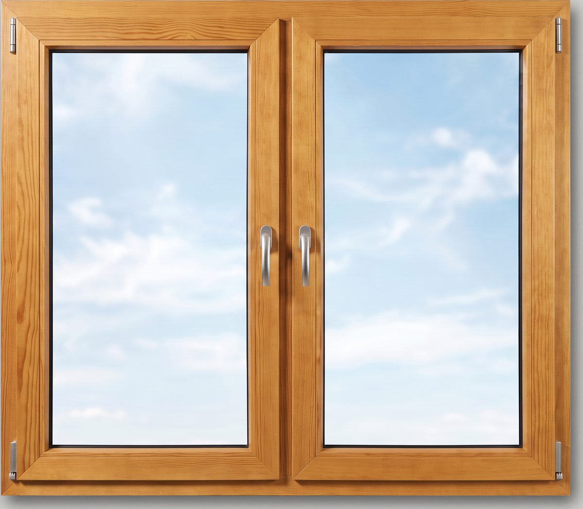 Dasselbe Fenster in Holz